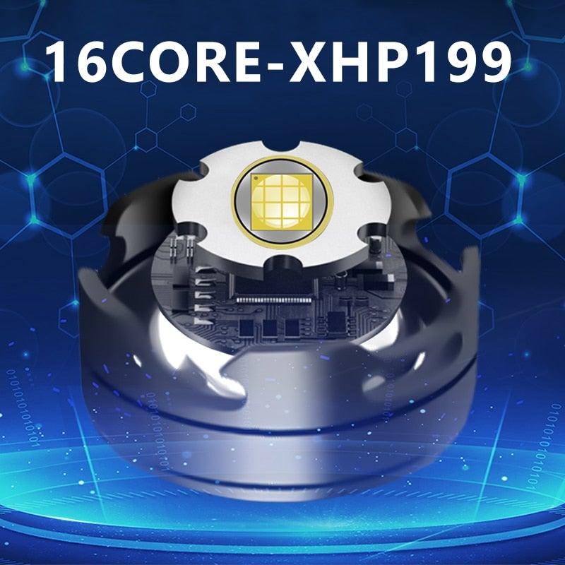Adjustable Rechargeable Tactical Flashlight USB LED  Super Bright Zoomable IPX65 Waterproof Portable Torchlight Flash Lamp USB Charging For Hiking Camping Running Fishing