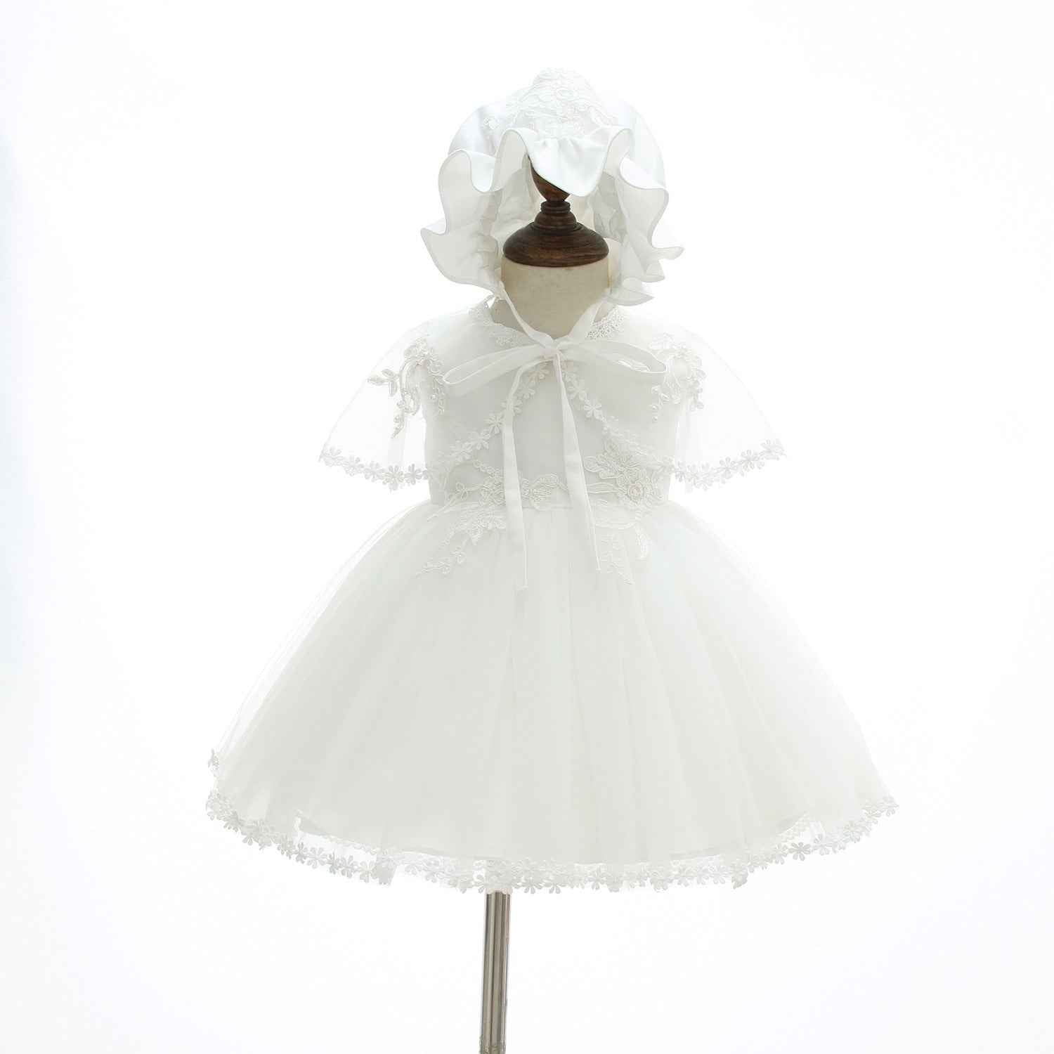 Baby Girl Children's One Year Old Full Moon Wedding Dress