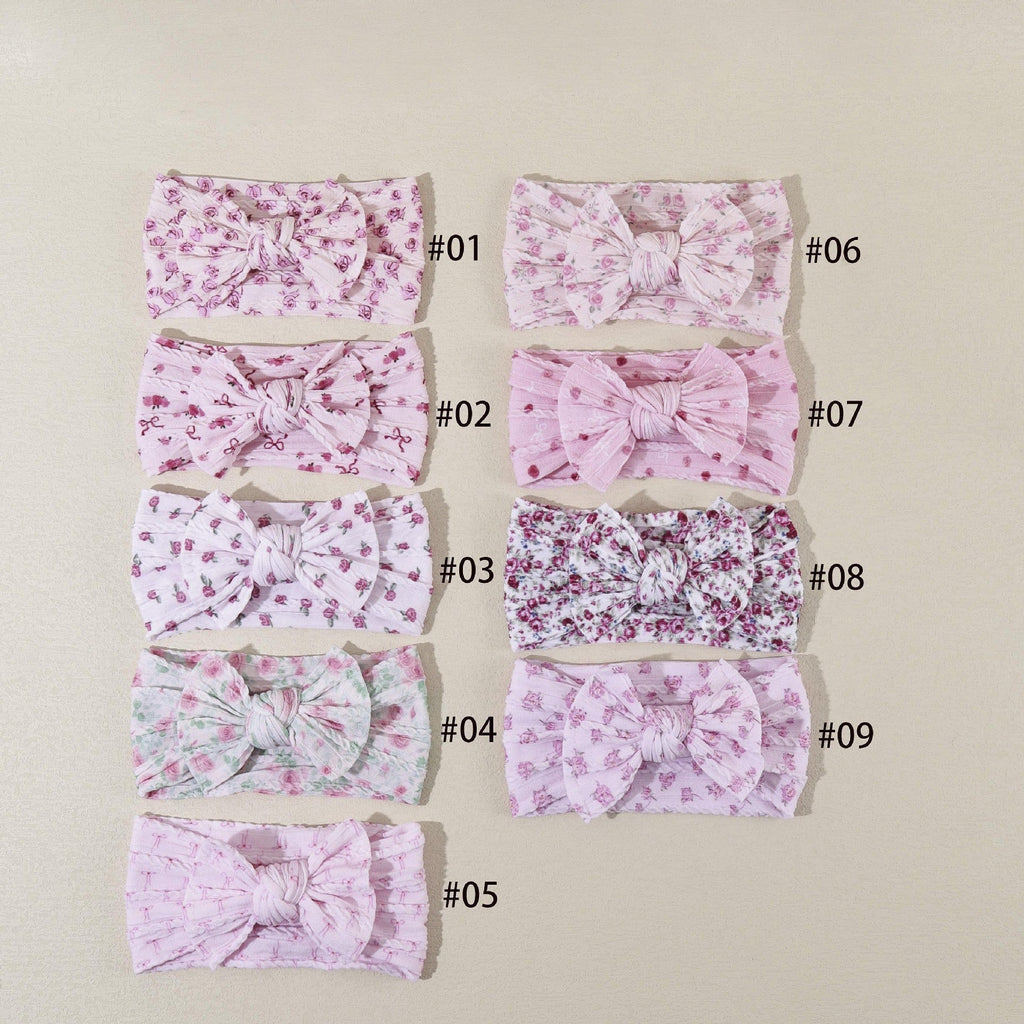 Baby Digital Print Bow Headband