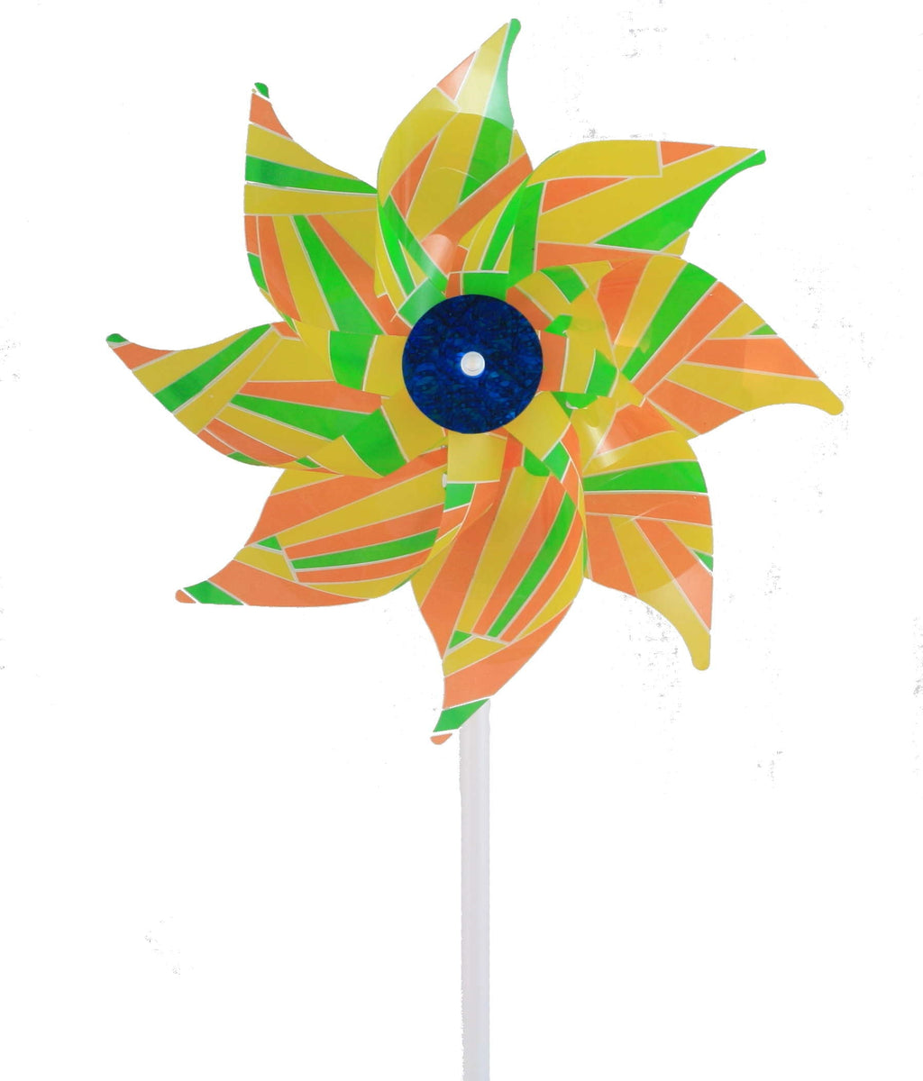 PVC Pinwheel - Blue Gingham