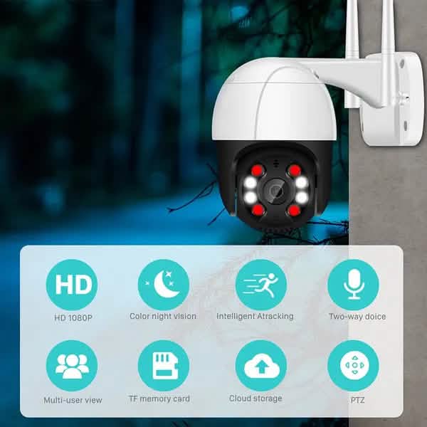 AI Human Detection Wireless Home Security Camera