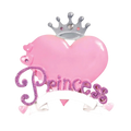 Princess Heart Ornament