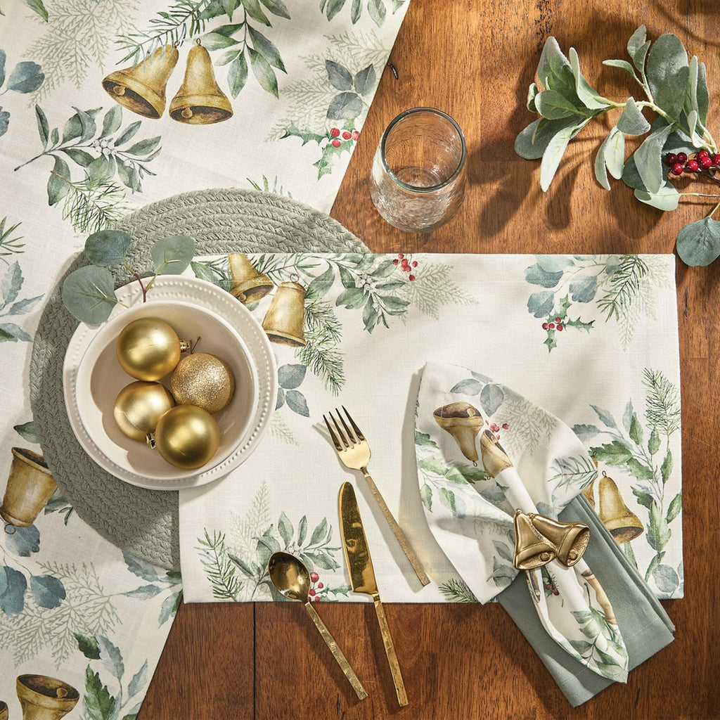 Bells Of Christmas - Table Runner 15 x 72
