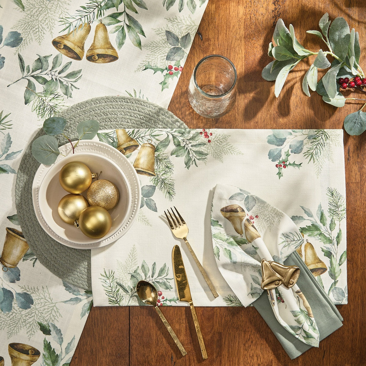 Bells Of Christmas - Table Runner 15 x 72