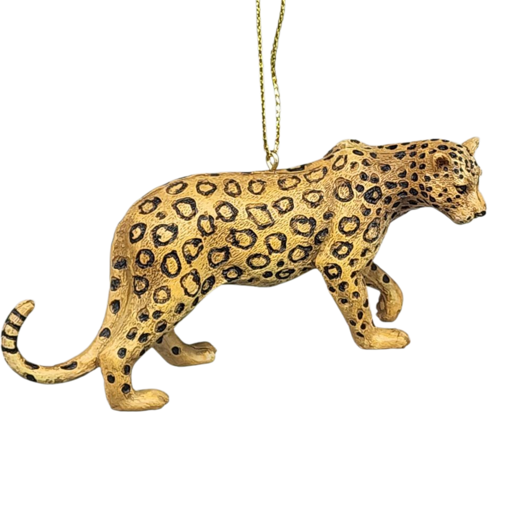 Safari Animal Ornament - Leopard