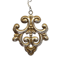 5.5 Inch Metal Ornament Filigree - Fleur