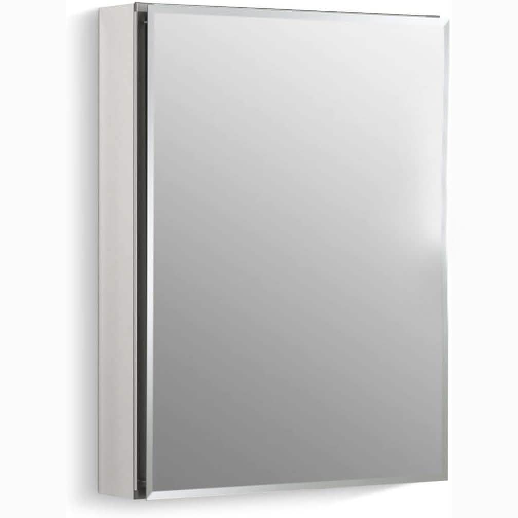 Aluminum Single Medicine Cabinet with Mirror Door
