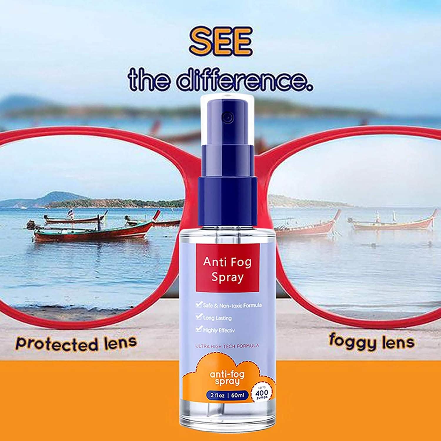 Anti-Fog Spray Agent for Glasses