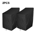 Anti-UV Snow Dust Wind-Proof Tear-Proof Anti-Fading Furniture Cover Chair Dust Cover Storage Bag Outdoor Garden Patio Furniture Protector Waterproof Dustproof Chair Seat Protection Cover