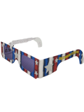 3D Glasses - Red White and Blue Stars