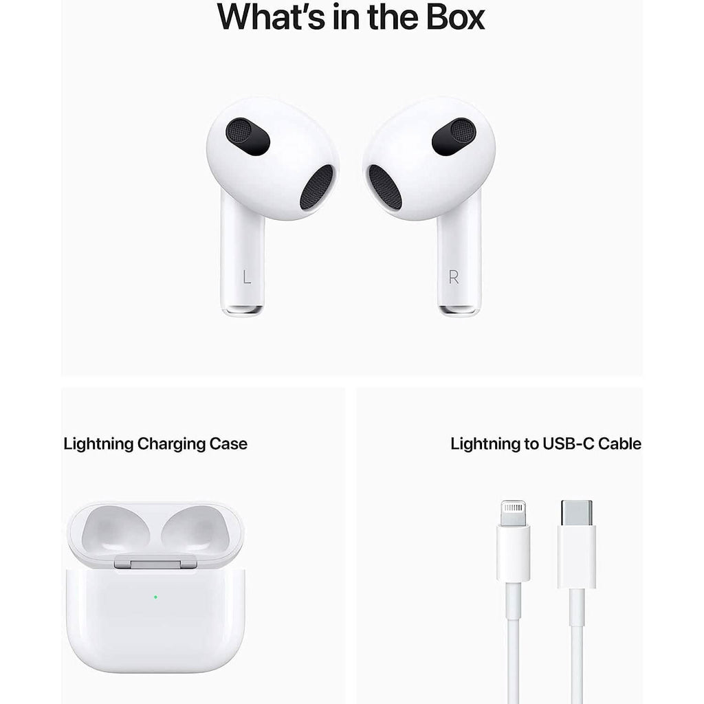 Apple AirPods Wireless (3rd Generation)  (Refurbished)