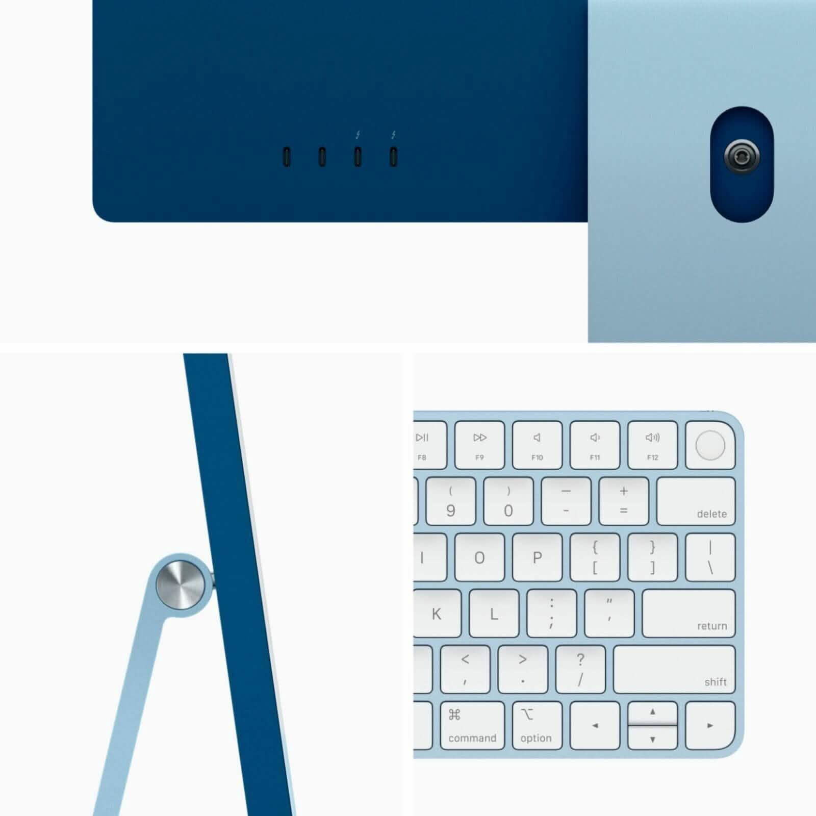 Apple iMac 24" (256GB SSD, Apple M1 3.20GHz, 8GB, 8-Core GPU) (Refurbished)