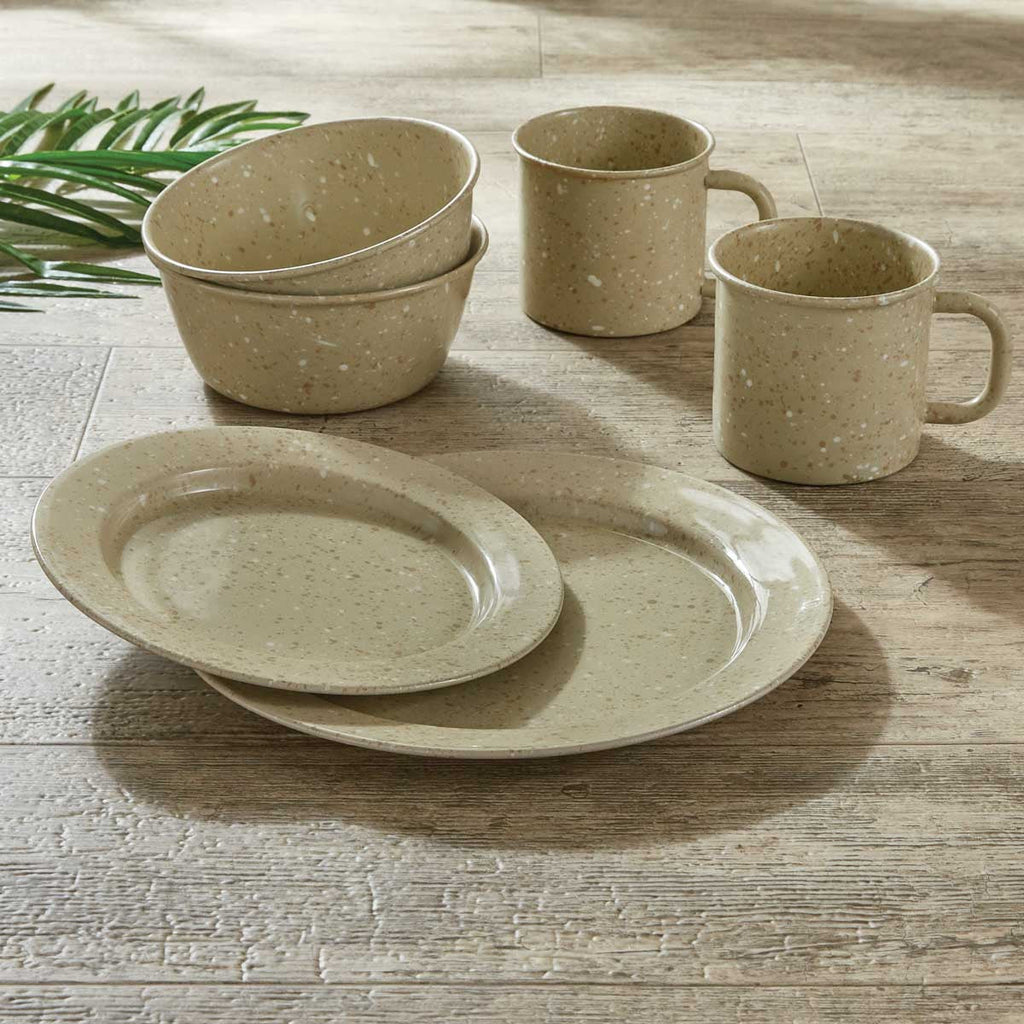 Granite Enamelware - Sandstone - Charger Plate