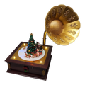 Lighted Musical Rotating Phonograph - 14 inch