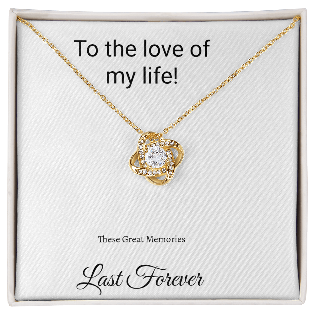 Love knott Necklace - EveryNest