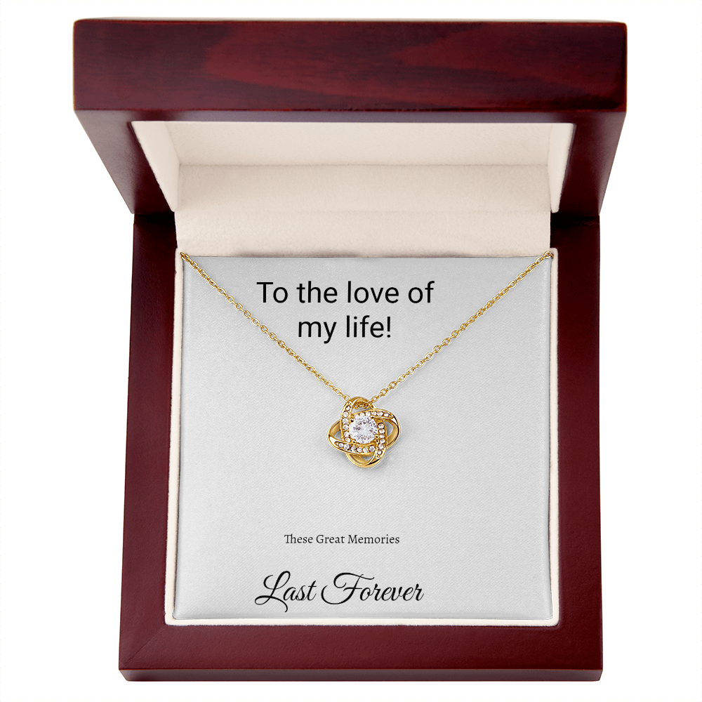 Love knott Necklace - EveryNest