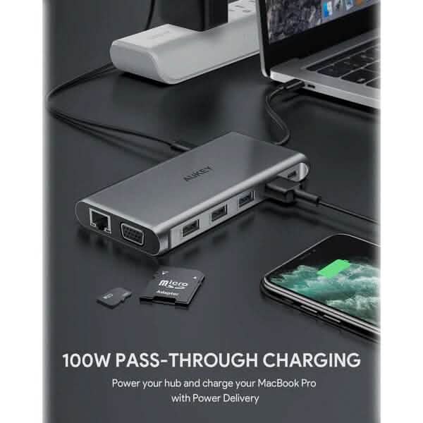 Aukey 12-in-1 USB-C Hub