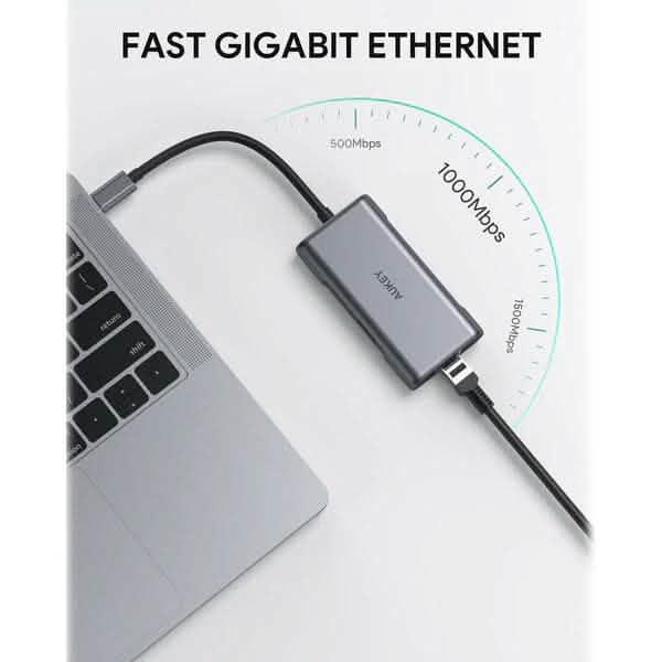 Aukey 6-in-1 USB-C Hub