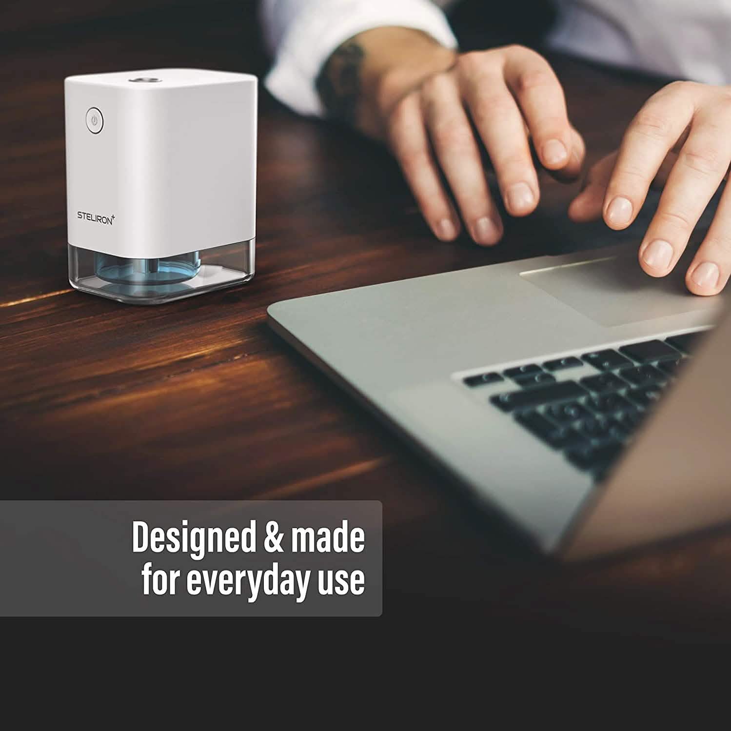 Automatic Mist Hand Sanitizer, Inferred Touchless Anti Bacterial Alcohol Dispenser