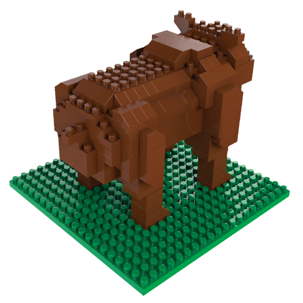 Mini Building Blocks - Grizzly Bear