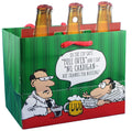 Heavyweight Gift Bag for 6-packs - Pull Over