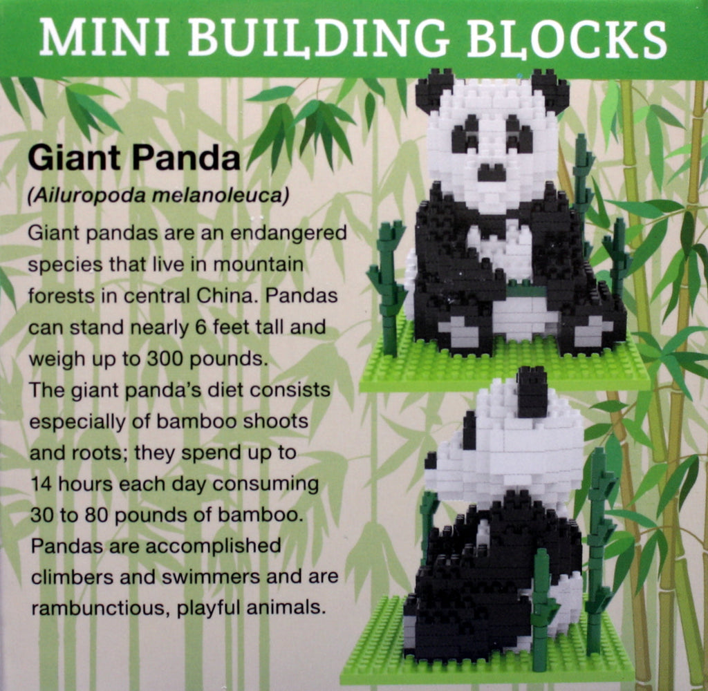 Mini Building Blocks - Giant Panda