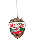 Off-Road Ornament - Life Is Best Off-Road
