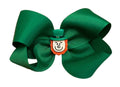 St. Patrick's Day Green Leprechaun Boutique Hair Bow