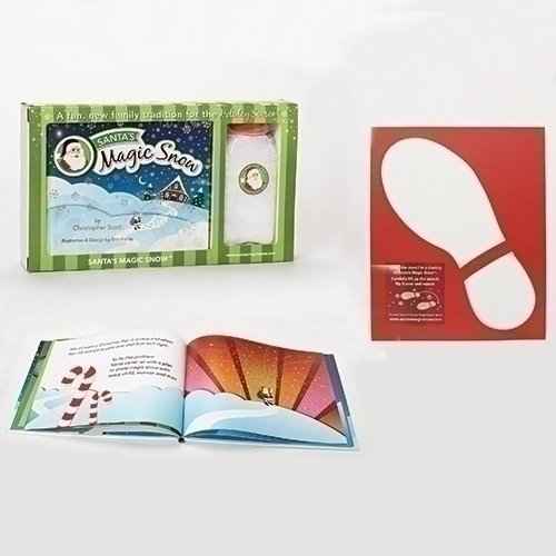 Santa Claus Book And Snow Boot Stencil 3 Piece Kit