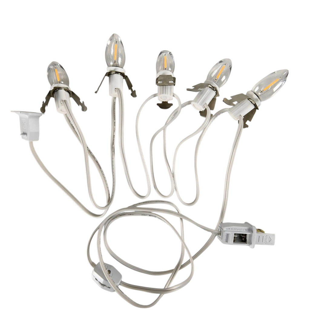 Village Clip in Light Cord - 5 Head