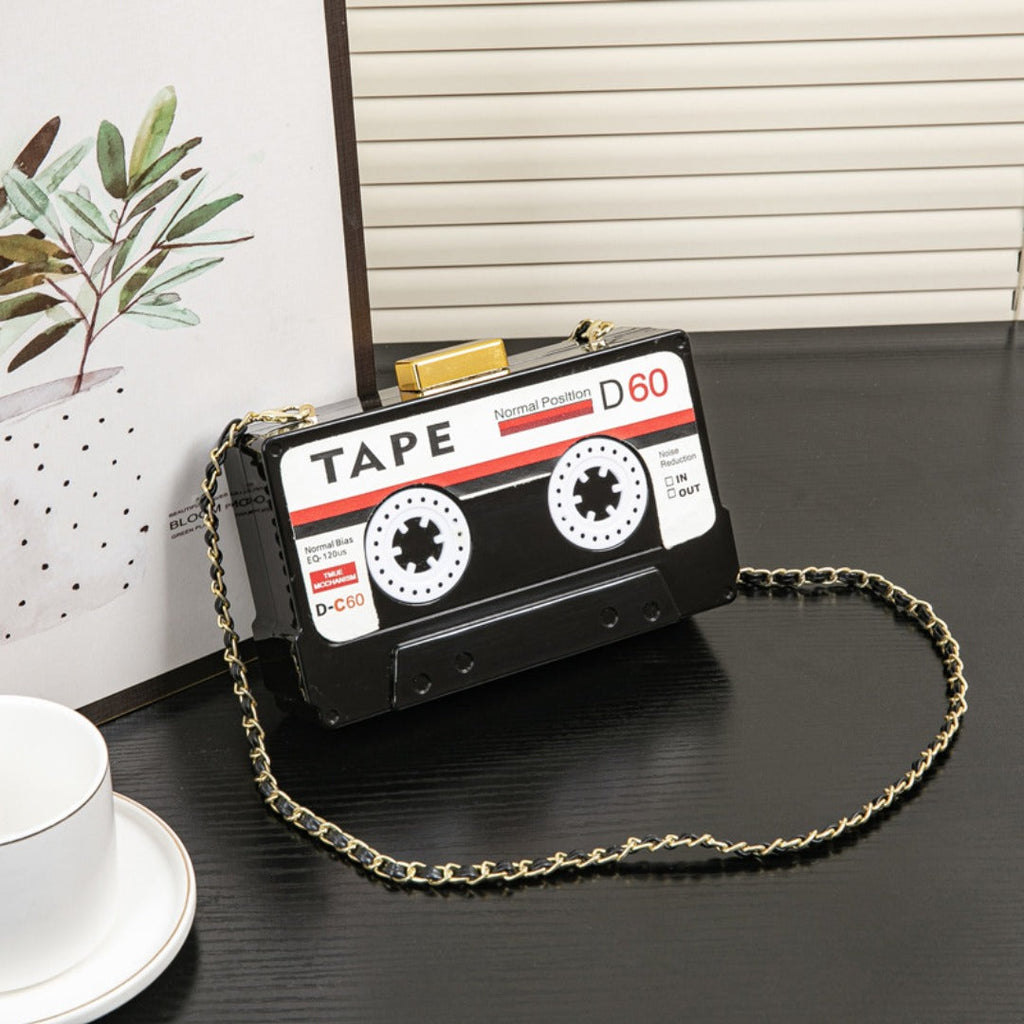 Tape Chain Clutch Purse, Clutch Purse, Clutch Purse Casual, Clutch Purse Party, Prom Bag