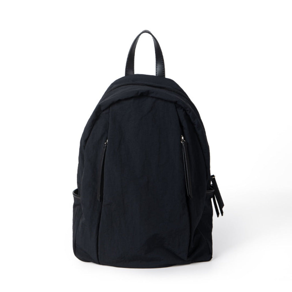 Nylon large capacity backpack female, campus lightweight travel student bag lightweight