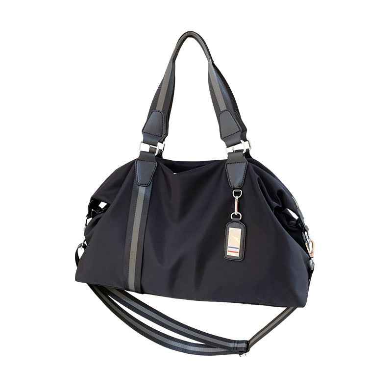 Travel Bag Men's Handbag Large-capacity Short Trip Business Lightweight Canvas Shoulder Hobo