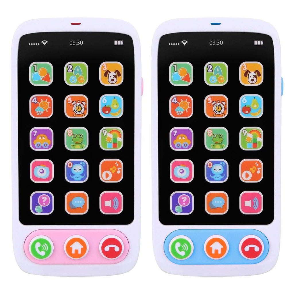 Baby Infant Interactive Educational Phone with Music Light