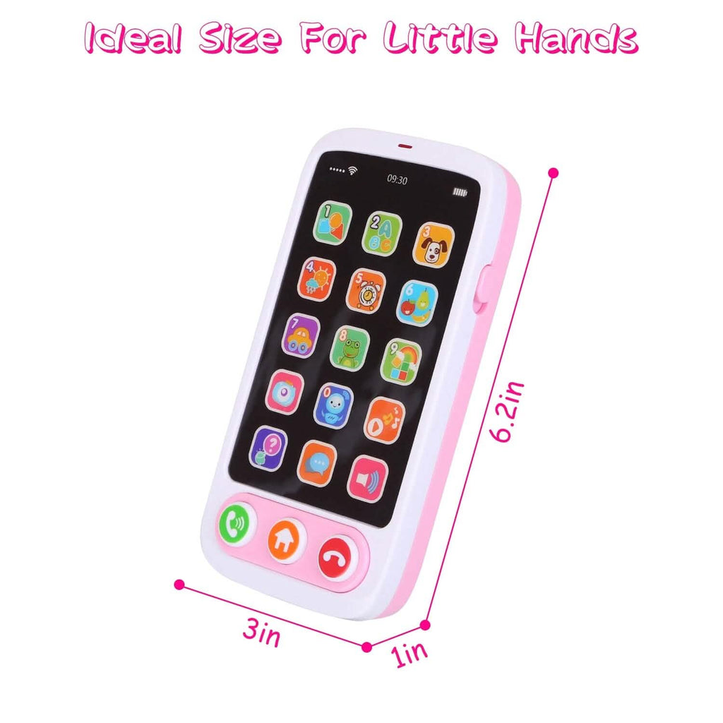Baby Infant Interactive Educational Phone with Music Light