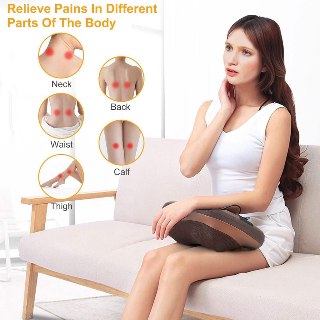 Back Neck and Shoulder Massage Pillow