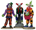 Evil Sinister Clowns - Set of 3