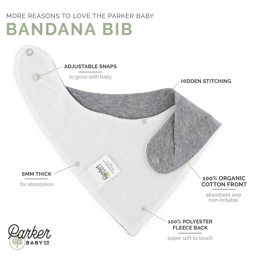 Clay Bandana Bib Set (8 pack)