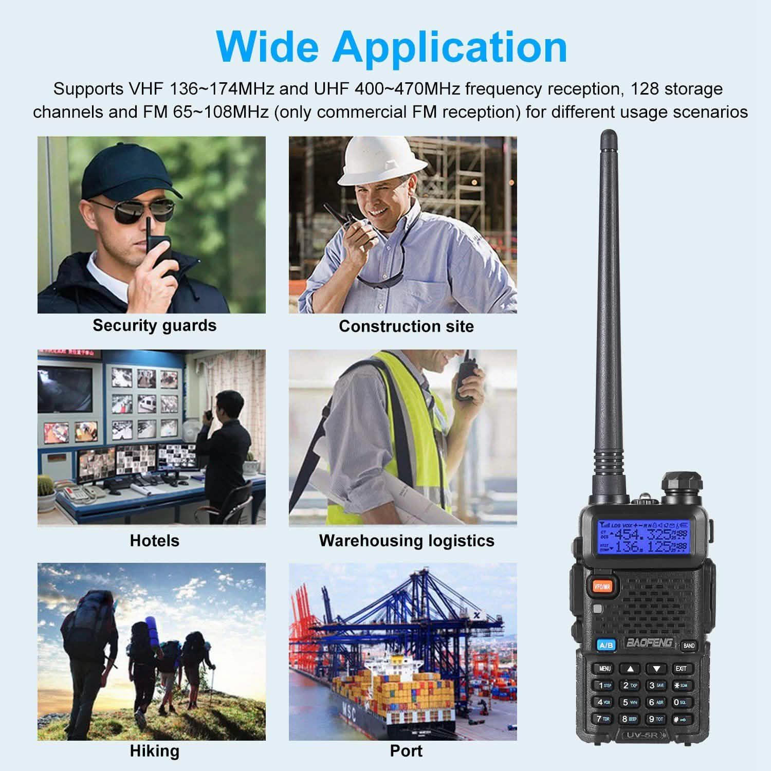 BaoFeng UV-5R 5W Walkie Talkie