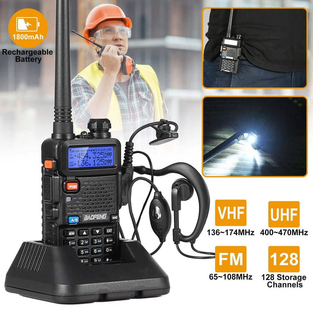 BaoFeng UV-5R 5W Walkie Talkie
