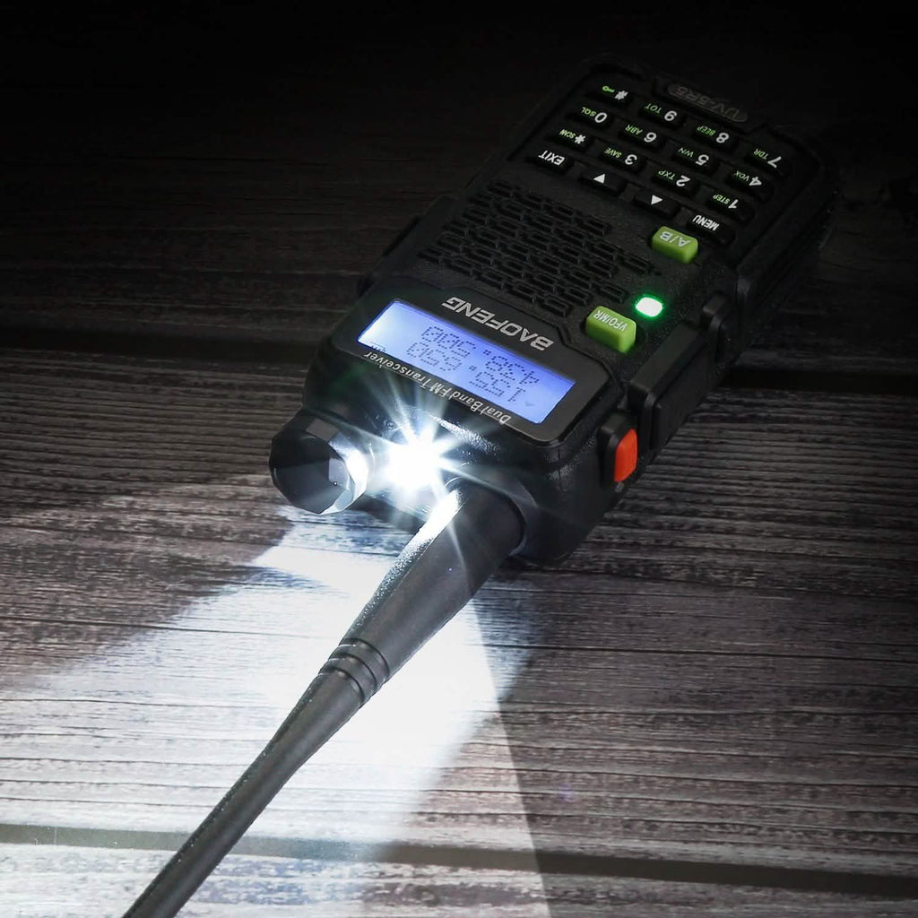 BAOFENG UV-5R5 VHF/UHF Dual Band Two Way Ham Radio Transceiver Walkie Talkie