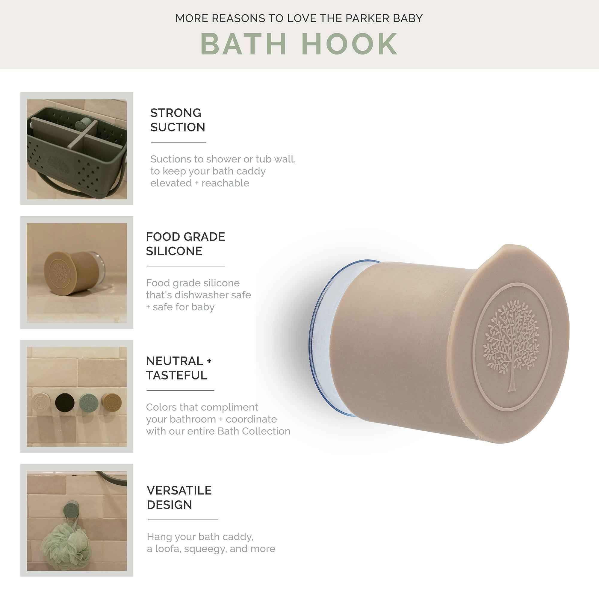 Silicone Bath Hook