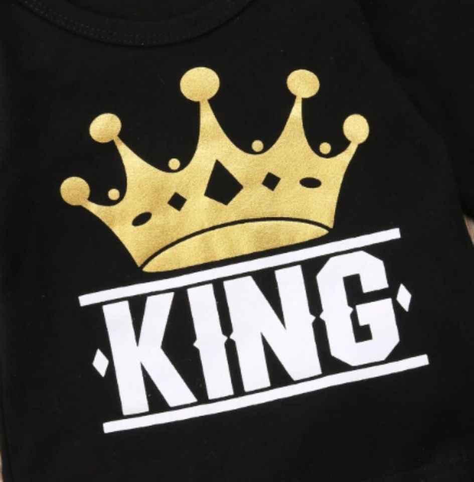 Boys King Camo Outfit
