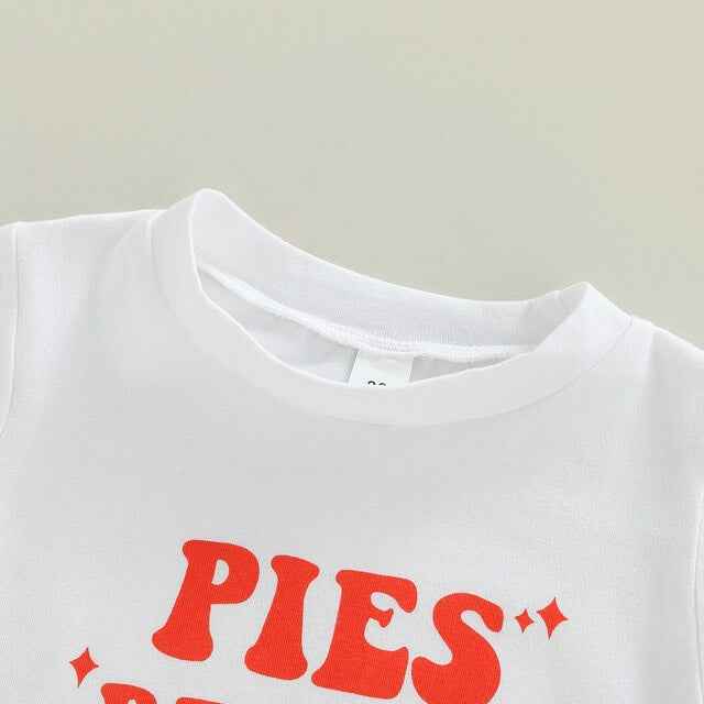 Girl's Thanksgiving Pies Before Guys Outfit