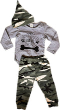 Camo My Siblings Have Paws 3 Pc Outfit - EveryNest