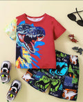 Boy's Red Dino Outfit - EveryNest