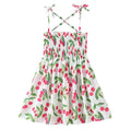 Girl's Cherry Print Dress - EveryNest