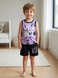 Boy's  Wild Boy Tank Top Outfit - EveryNest