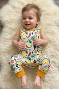 Boy's Taco-Themed Infant Romper