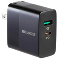 BCMASTER 2-Port Wall Charger 30W USB-C PD and 18W USB-A